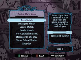 Guitar Hero III: Legends of Rock Screenshot from Shacknews