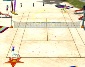 Sega Superstars Tennis Screenshot from Shacknews
