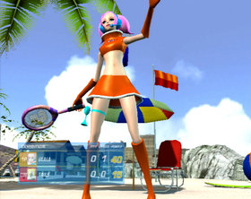 Sega Superstars Tennis Screenshot from Shacknews