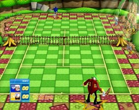 Sega Superstars Tennis Screenshot from Shacknews