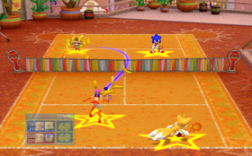 Sega Superstars Tennis Screenshot from Shacknews