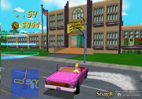Simpsons Road Rage Screenshot from Shacknews