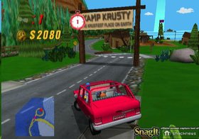 Simpsons Road Rage Screenshot from Shacknews
