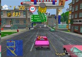Simpsons Road Rage Screenshot from Shacknews