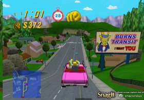 Simpsons Road Rage Screenshot from Shacknews