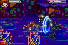 Kingdom Hearts: Chain of Memories Screenshot from Shacknews