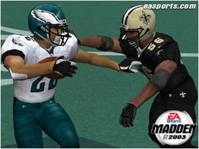 Madden NFL 2003 Screenshot from Shacknews