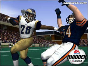 Madden NFL 2003 Screenshot from Shacknews