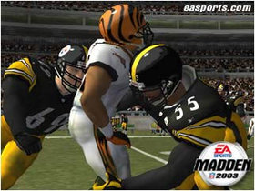 Madden NFL 2003 Screenshot from Shacknews