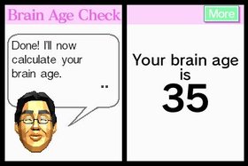 Brain Age: Train Your Brain in Minutes a Day! Screenshot from Shacknews