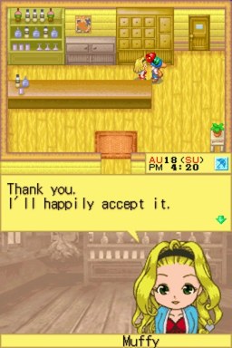 Harvest Moon DS Screenshots