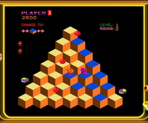 Q*bert Screenshots