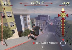 Tony Hawk's Downhill Jam Screenshot from Shacknews