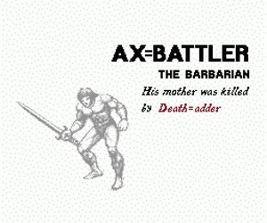 Golden Axe Chat