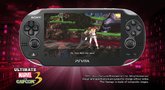 Ultimate Marvel vs. Capcom 3 Vita gameplay trailer