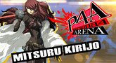 Persona 4 Arena Mitsuru moves trailer