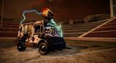 Twisted Metal university weapons training trailer