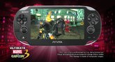 Ultimate Marvel vs. Capcom 3 Vita gameplay 3 trailer